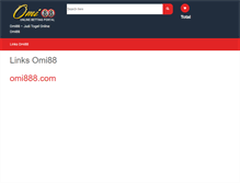 Tablet Screenshot of omi88.com